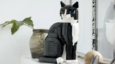モフモフしたくなるレゴ(R)ブロックの猫『猫(21349)』レゴ(R)アイデア新作を眺めて癒されよう