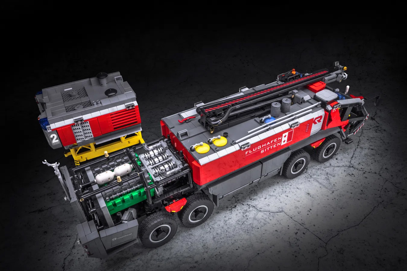 レゴ(R)アイデアで『ローゼンバウワー空港用化学消防車』が製品化レビュー進出！2021年第2回1万サポート獲得デザイン紹介