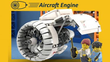 レゴ(R)アイデアで『航空エンジン研究所』が製品化レビュー進出！2021年第2回1万サポート獲得デザイン紹介