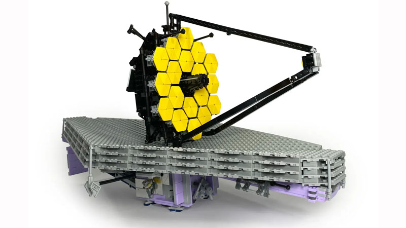 レゴアイデアで『ジェイムズ・ウェッブ宇宙望遠鏡』が製品化レビュー進出：2021年第3回1万サポート獲得デザイン紹介