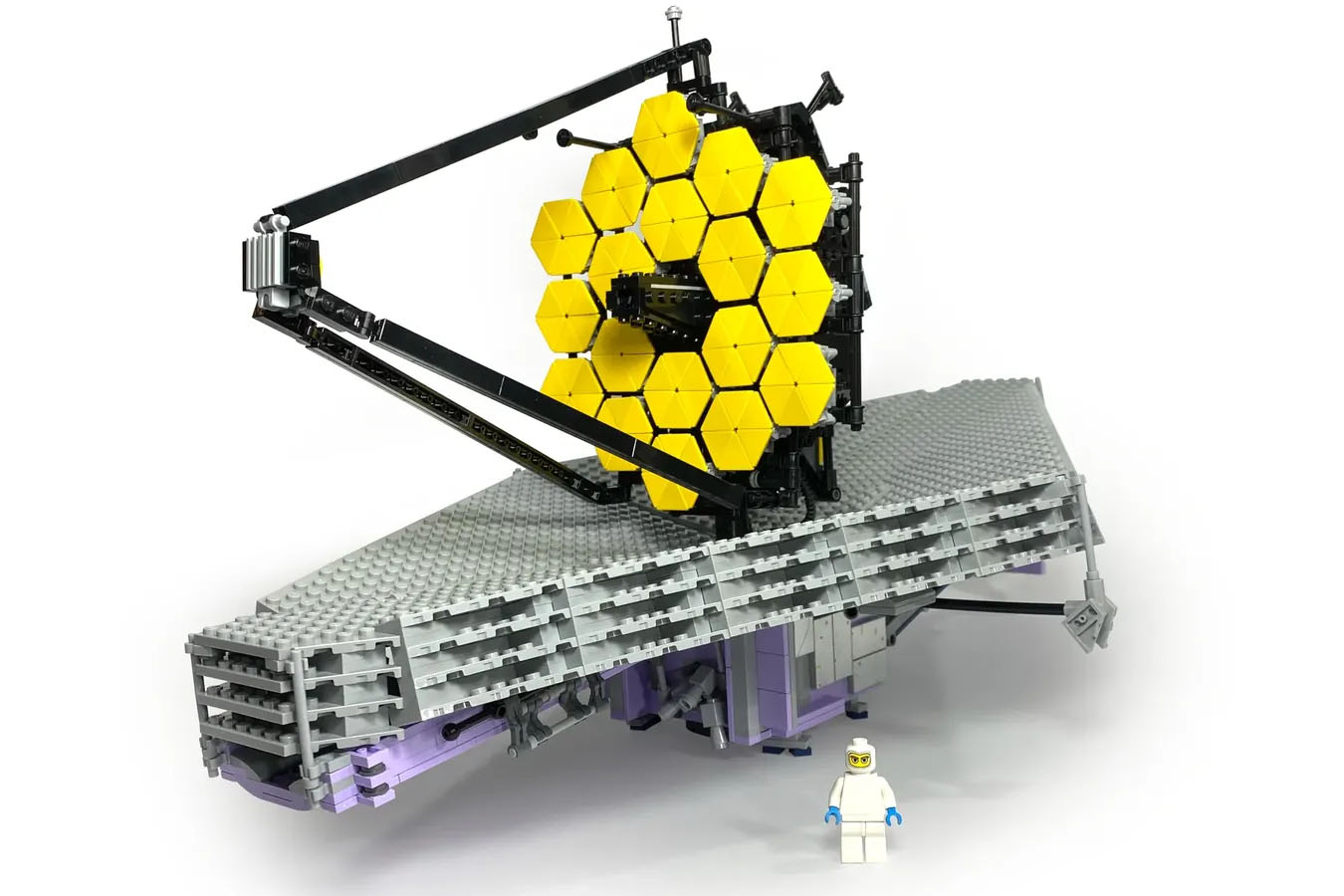 レゴ(R)アイデアで『ジェイムズ・ウェッブ宇宙望遠鏡』が製品化レビュー進出：2021年第3回1万サポート獲得デザイン紹介