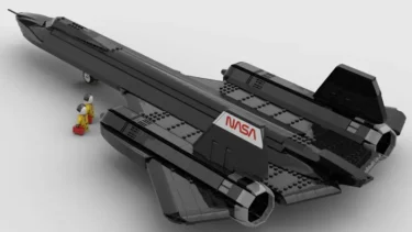 レゴ(R)アイデアで『NASA SR-71 ブラックバード』が製品化レビュー進出：2021年第3回1万サポート獲得デザイン紹介