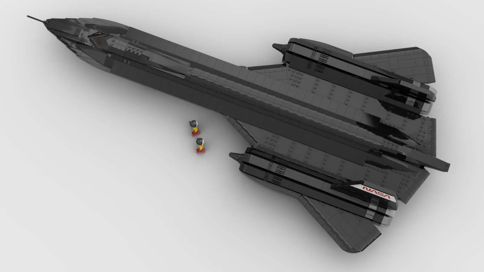 レゴアイデアで『NASA SR-71 ブラックバード』が製品化レビュー進出：2021年第3回1万サポート獲得デザイン紹介