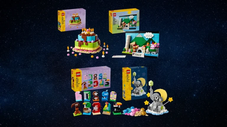 象やバースデーケーキなどかわいいレゴ(R)ブロック新作6月1日発売