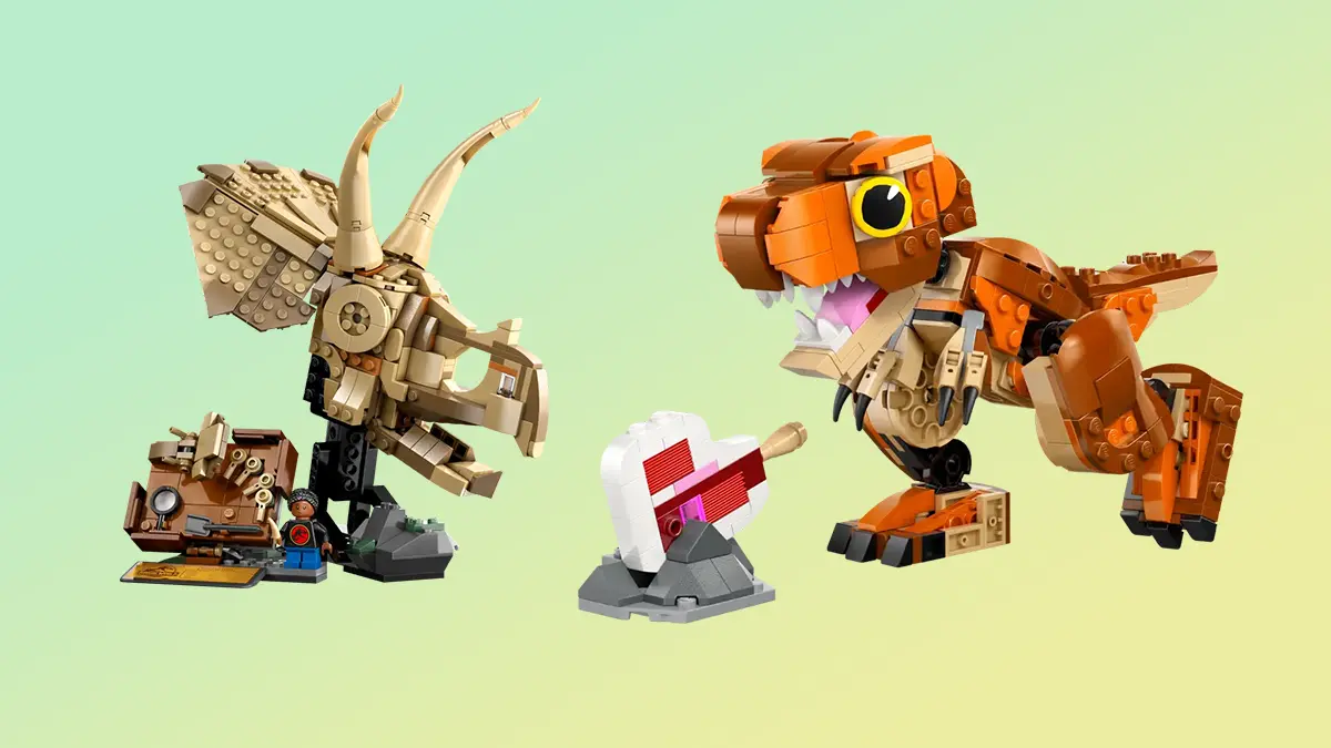 Triceratops and Mini T-Rex Join the Adventure: New LEGO® Jurassic World Sets Launch January 1!