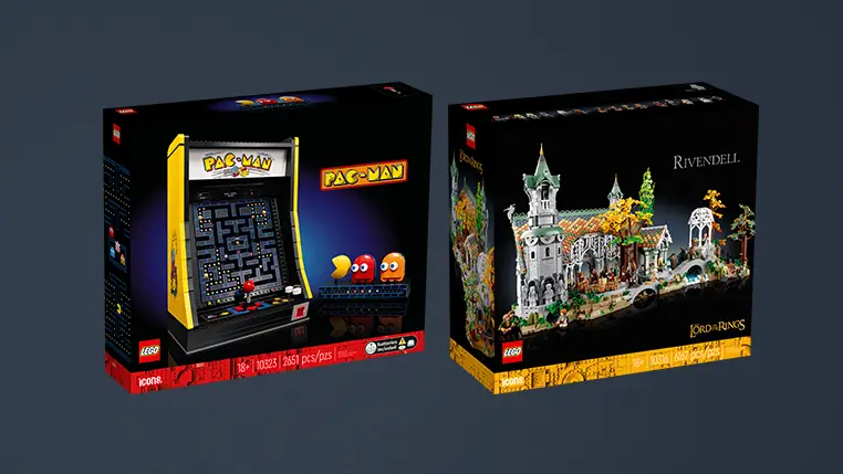 コレクション欲を刺激する大人レゴ「パックマン」「ロード・オブ・ザ・リング」がAmazonで販売開始