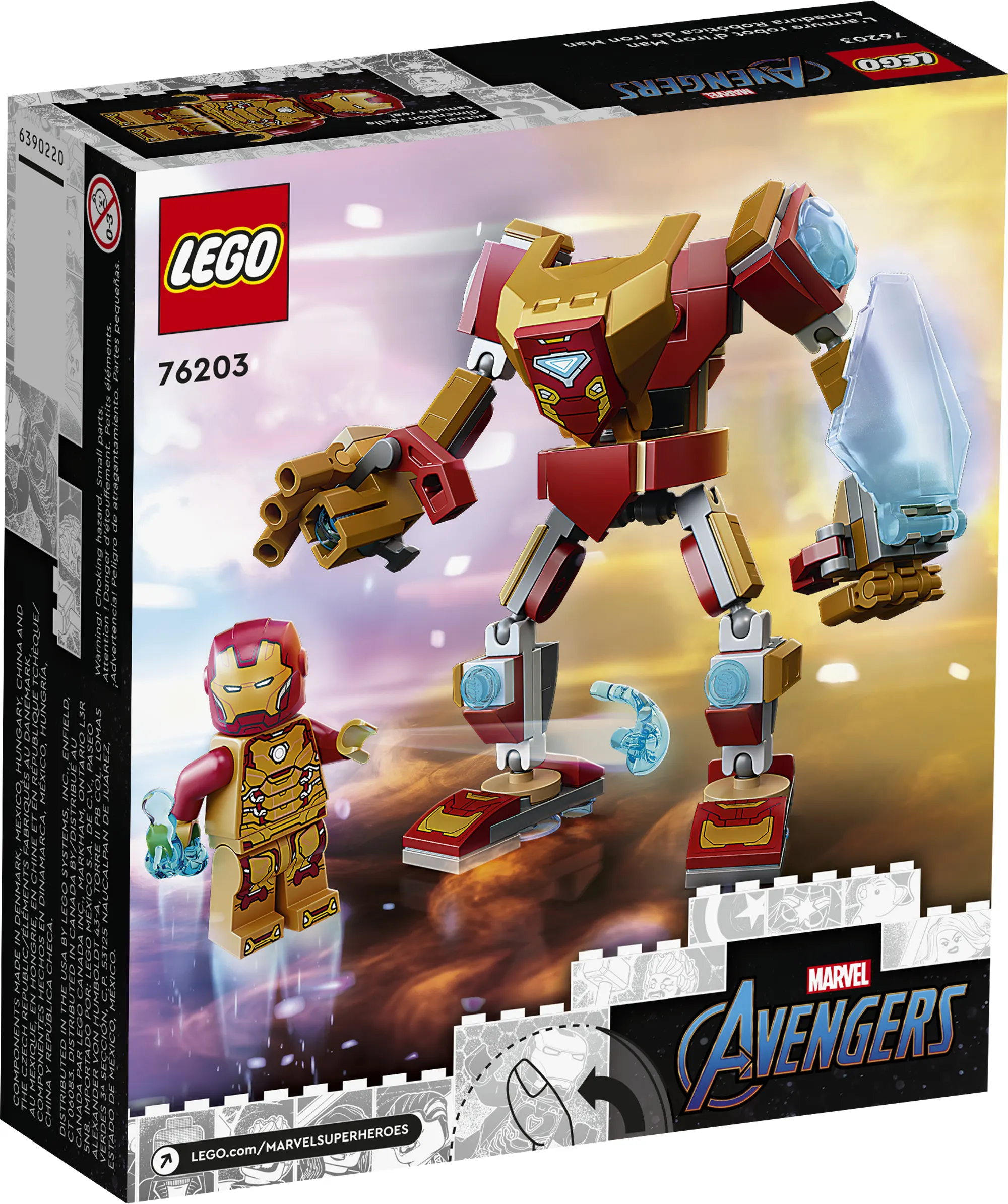 76203 アイアンマン・メカスーツ：レゴ®LEGO®マーベル・スーパー