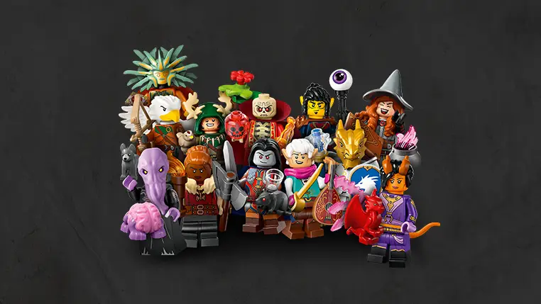 Collect Them All: 12 New LEGO® Dungeons & Dragons Minifigures Launching This October