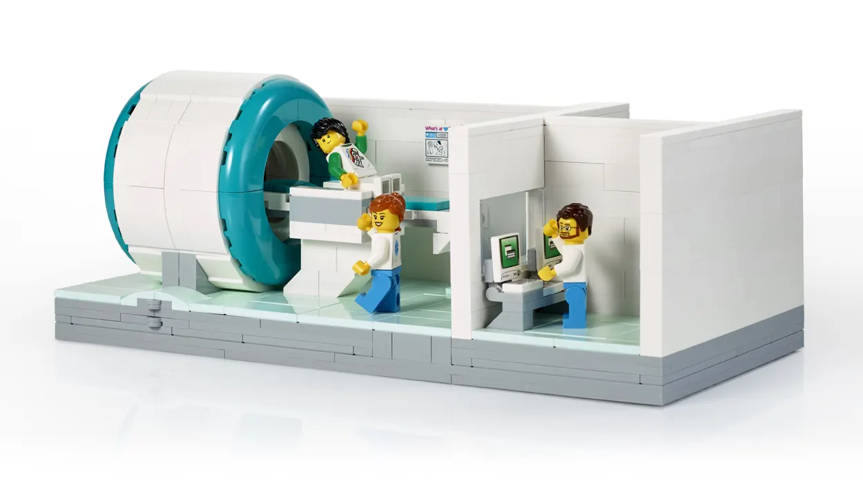 レゴ(R)が世界の病院に600個限定MRIセットを寄付