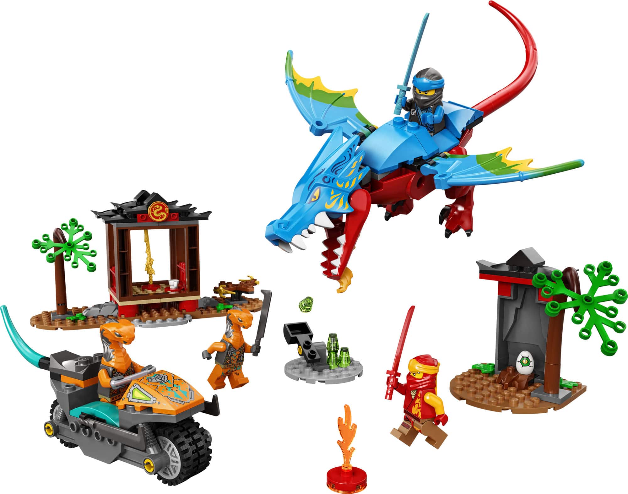 2022年6月発売レゴ(R)ニンジャゴー 新製品情報：クリスタルキング、ロボ、テンプル、ドラゴンなど多数│スタッズ｜レゴ(R)LEGO(R)総合ファンニュースメディア