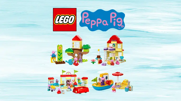 Peppa Pig's 20th Anniversary: LEGO® Duplo set to Launch in June! Check Out the New Series