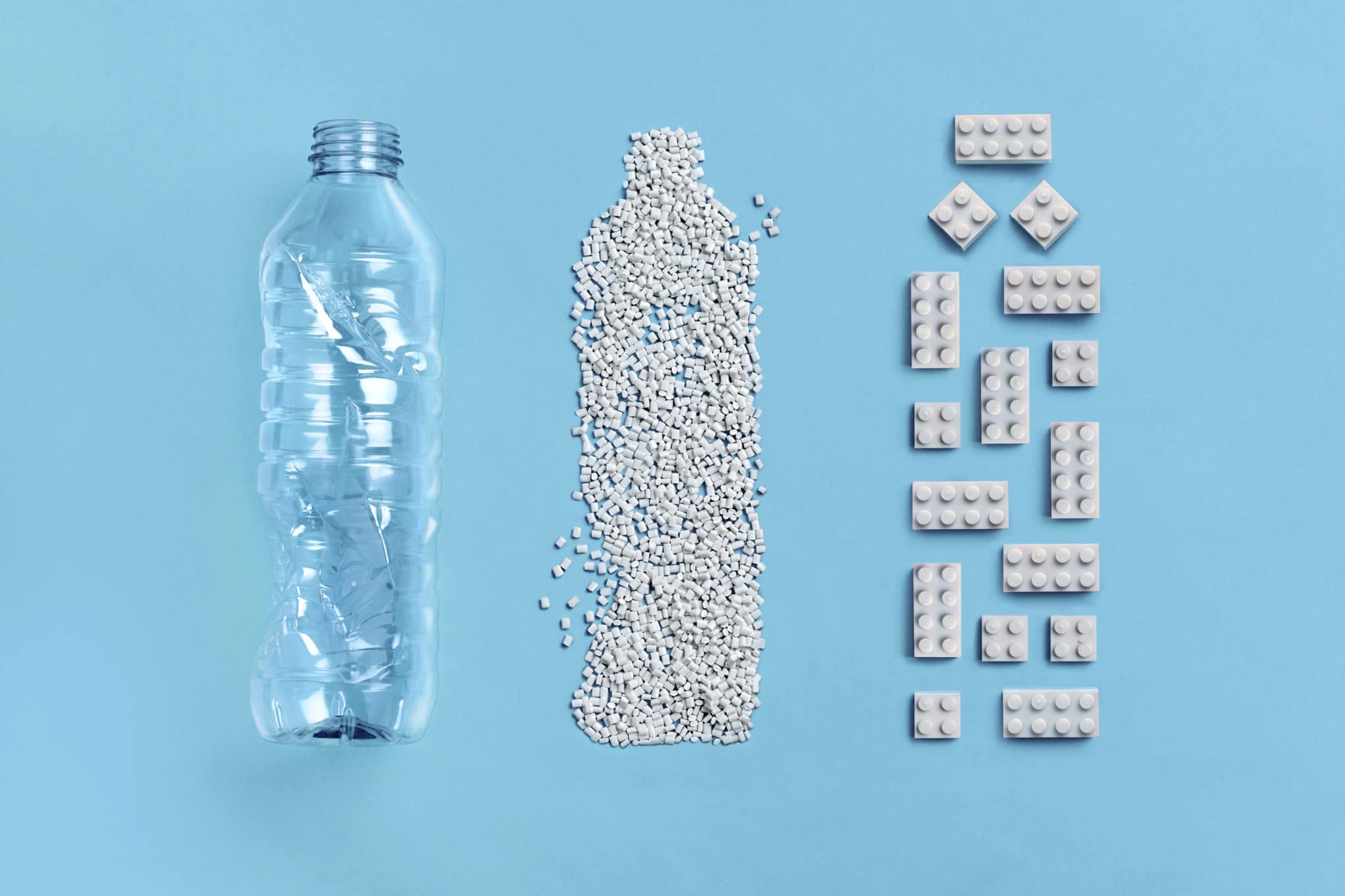 再生プラスチックで作ったレゴ(R)ブロック発表：今後ブロックはペットボトルから作られる？