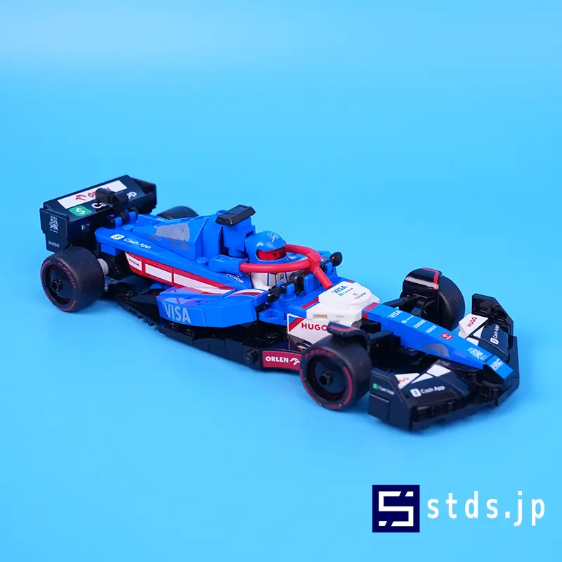 角田裕毅選手所属「レーシングブルズ」のF1マシン「レゴ(R)Visa Cash App RB VCARB 01 F1®(77246)」組立レビュー