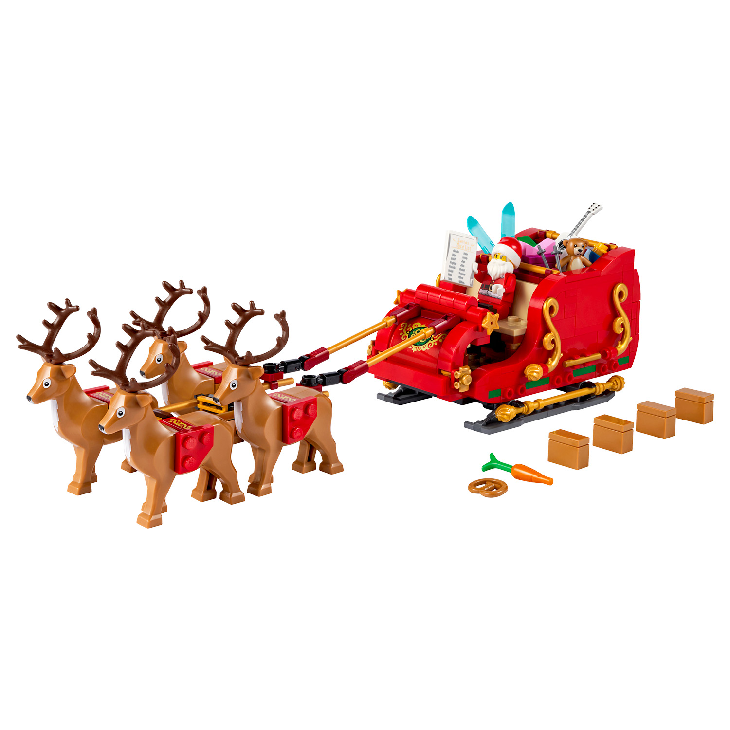 10月1日発売レゴ(R)クリスマス『40499 サンタのそり』新製品情報(2021