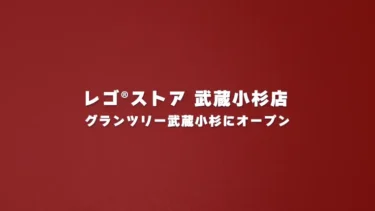 武蔵小杉にレゴ(R)ストアがオープン！遊び心満載の新スポットをチェック！