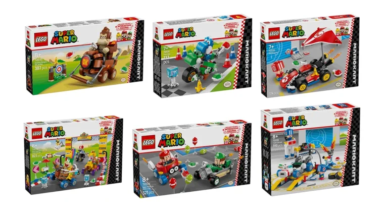 Details Revealed! Overseas Retailers Release Product Information and Multiple Images for “LEGO® Super Mario Mario Kart” Launching January 1, 2025