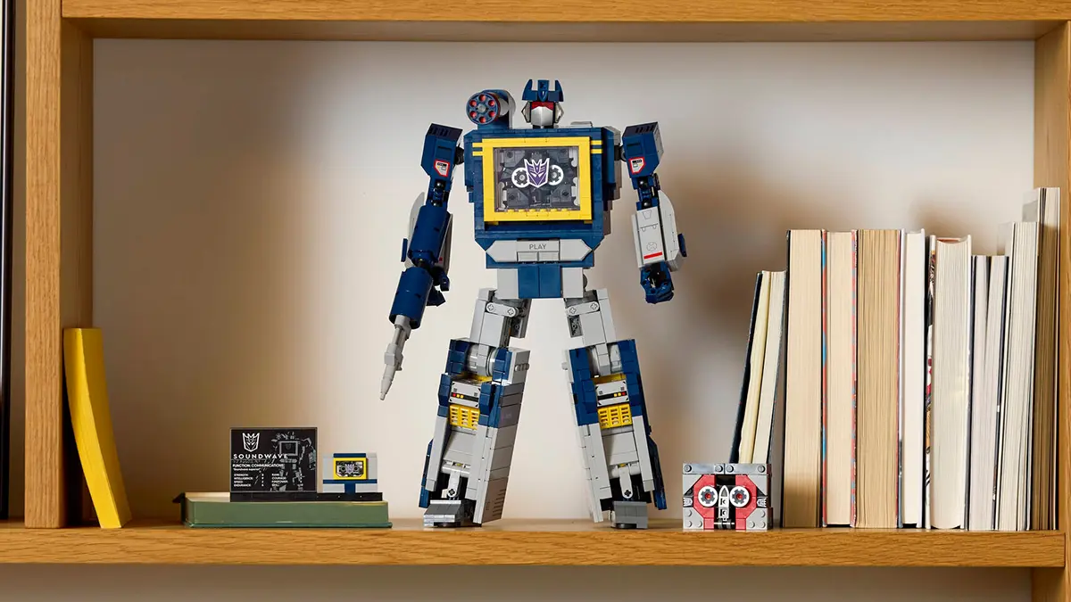 レゴ(R)LEGO(R) アイコン トランスフォーマー：サウンドウェーブ 10358