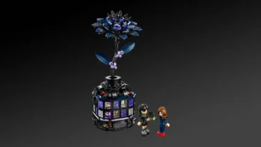 ダークな花「黒ダリア(76784)」レゴ(R)ウェンズデー新作8月1日発売