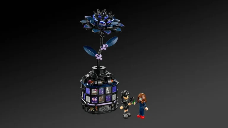 ダークな花「黒ダリア(76784)」レゴ(R)ウェンズデー新作8月1日発売