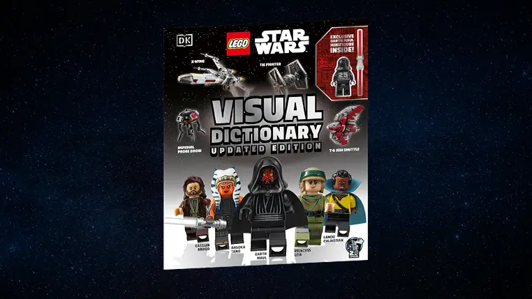 【洋書】限定ダース・モールミニフィギュア付き『LEGO Star Wars Visual Dictionary Updated Edition』新刊2024年4月2日発売 予約受付中