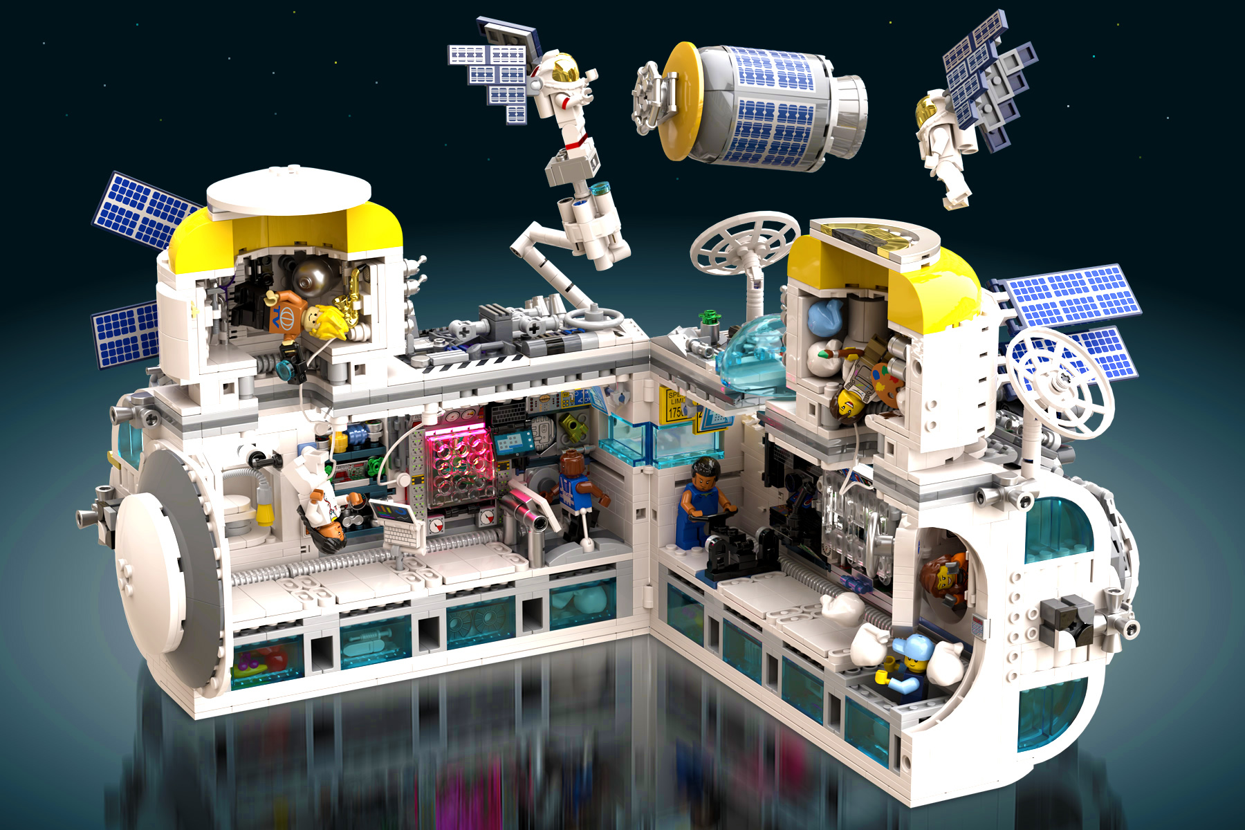 エンジニアがレゴ(R)シティ『60350 月面探査基地』を実際の装置と比較しながらレビュー