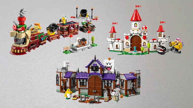 Action-packed Bowser Express Train, Peach Castle, King Boo’s Haunted Mansion LEGO® Super Mario announces new summer products[August 2024]