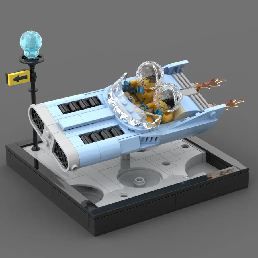 製品化決定「マイクロレール指令センターと月の自動車」レゴ(R)アイデア宇宙探検コンテストグランプリ作品発表