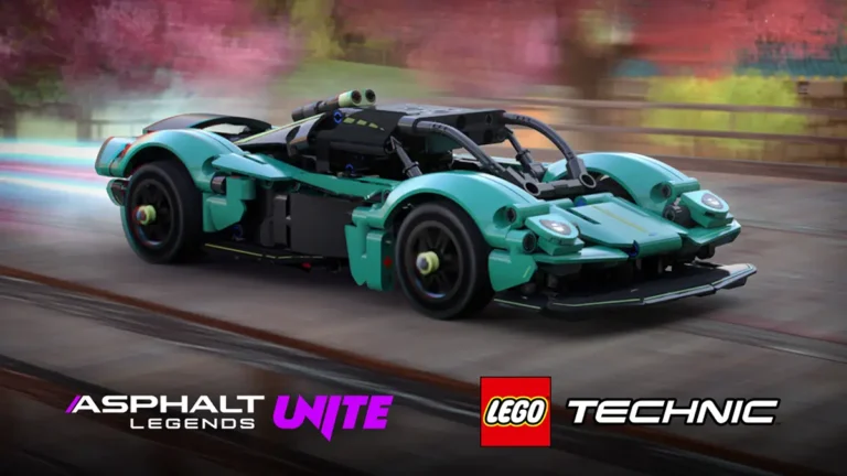 『アスファルト:Legends Unite』にレゴ(R)テクニック新作3種登場、ゲーム連動コード付きで発売