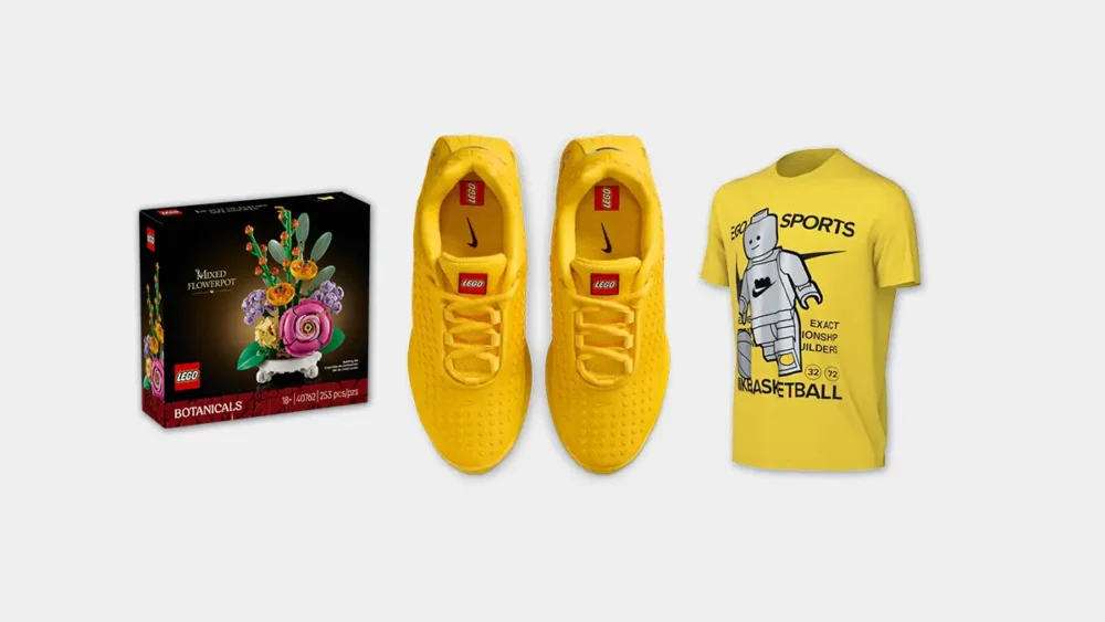 Nike×LEGO(R)コレクション スポーツウェアも購入特典の対象に