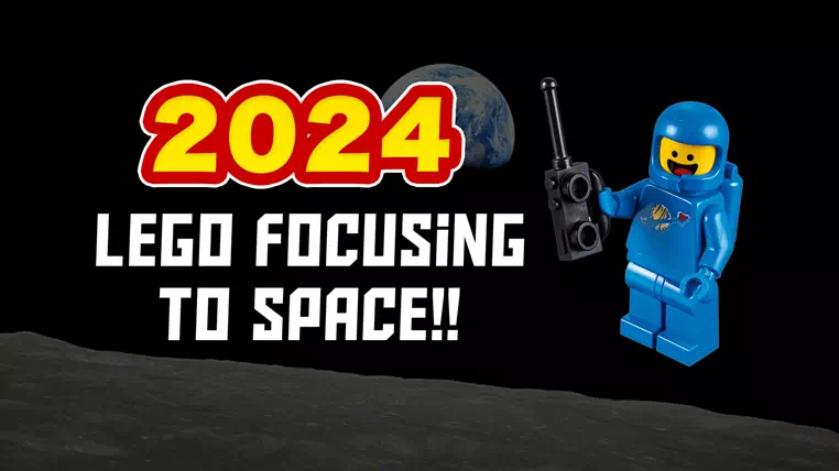 2024 LEGO New Release Embrace the “Space” Trend! Anticipating a Plethora of Launches Including Minifigures, Earth and Moon, Space Bases, Vehicles, and More