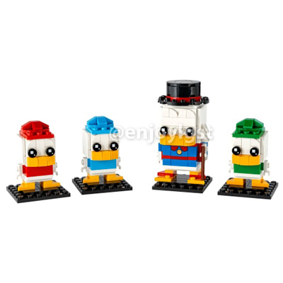 レゴ(R)LEGO(R) ブリックヘッズ スクルージ・マクダックとヒューイ・デューイ・ルーイ 40477