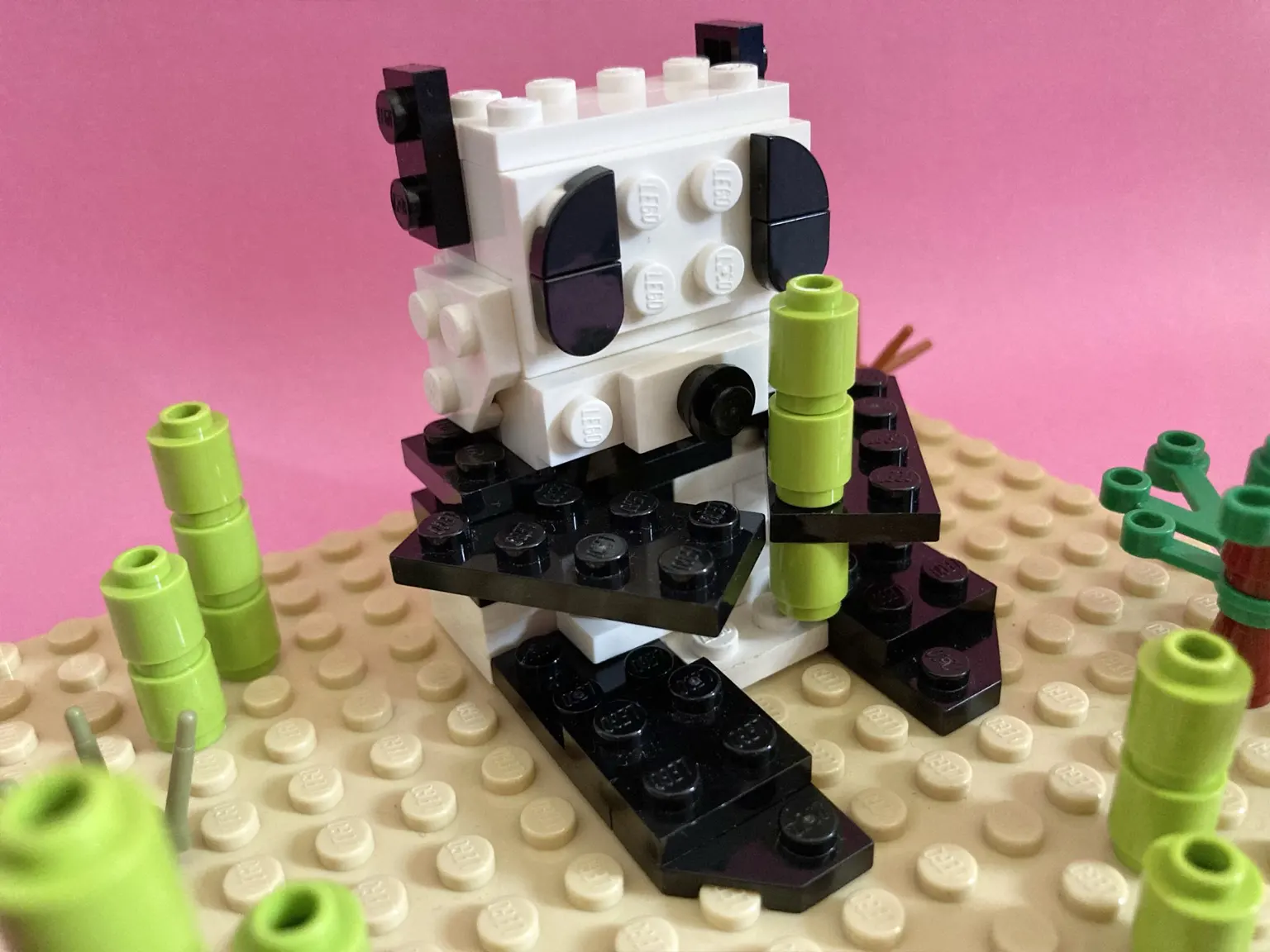 割引 ナノブロック互換 パンダ 1325ピース LEGO 知育玩具 説明書付き