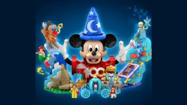 レゴ(R)アイデア『ディズニーマジック(ディズニーの魔法)』がコンテストで製品化決定！ウォルト・ディズニーカンパニー創立100周年を祝う作品