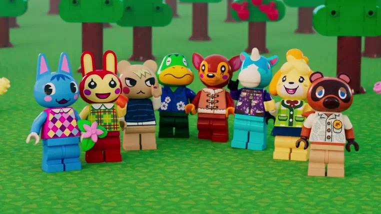 予告動画公開『レゴ(R)どうぶつの森』任天堂とレゴ(R)グループのコラボセット発売へ