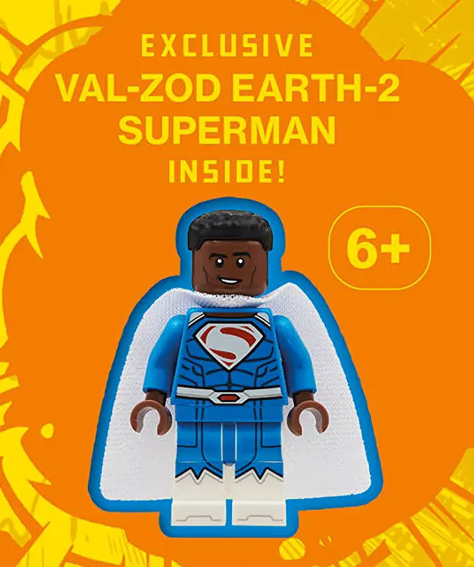 黒人スーパーマン『Val Zod(ヴァルゾッド)』ミニフィギュアが付属：DCキャラクター・エンサイクロペディア2022年5月3日発売